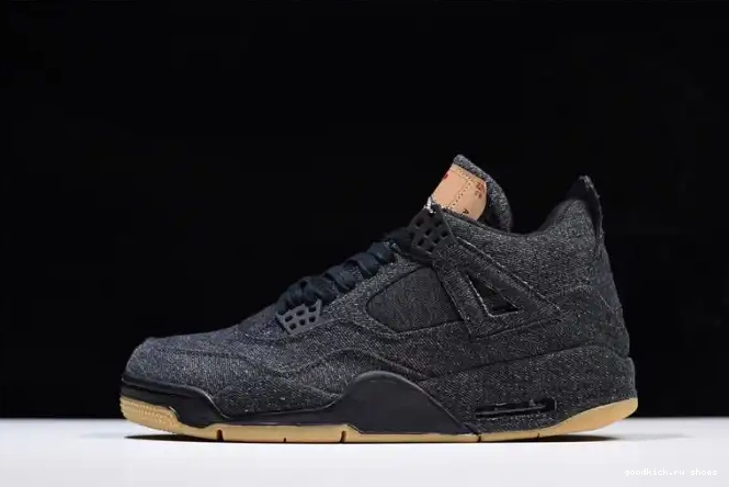 x 'black' AO2571-001 Levi's Air 4 Jordan 0429